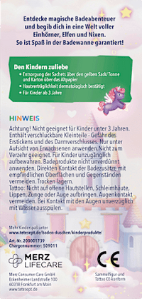 Geschenkset Kinder Badezusatz Einhornwelt 3tlg, 1 St tetesept: KIDS