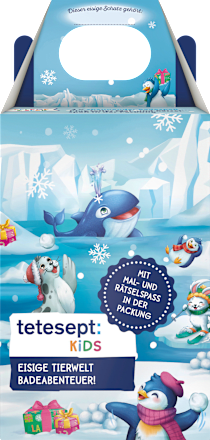 Geschenkset Kinder Badezusatz Tierwelt 3tlg, 1 St tetesept: KIDS