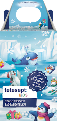 Geschenkset Kinder Badezusatz Tierwelt 3tlg, 1 St tetesept: KIDS