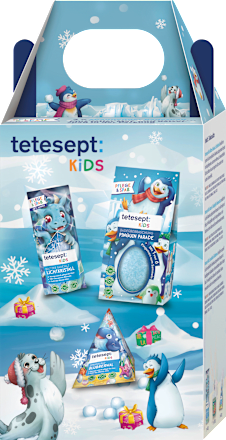 Geschenkset Kinder Badezusatz Tierwelt 3tlg, 1 St tetesept: KIDS