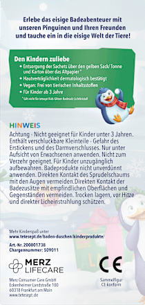 Geschenkset Kinder Badezusatz Tierwelt 3tlg, 1 St tetesept: KIDS