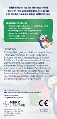 Geschenkset Kinder Badezusatz Tierwelt 3tlg, 1 St tetesept: KIDS