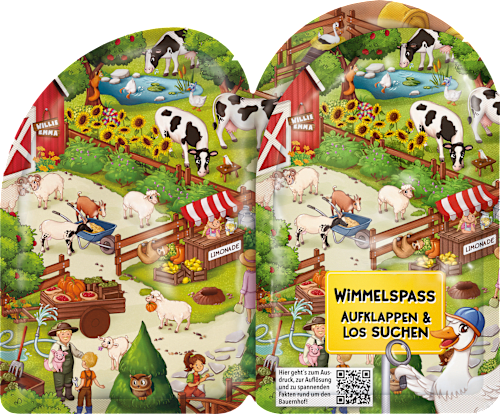Kinder Badezusatz Auf dem Bauernhof mit Wimmelbild (3x40 ml), 120 ml