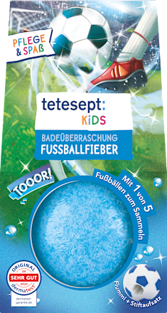 Kinder Badezusatz Badeüberraschung Fußballfieber, 1 St