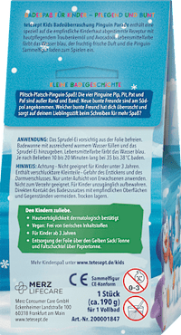 Kinder Badezusatz Badeüberraschung Pinguin Parade, 1 St