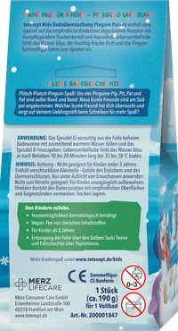 tetesept: KIDS Kinder Badezusatz Badeüberraschung Pinguin Parade, 1 St