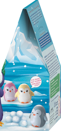 Kinder Badezusatz Badeüberraschung Pinguin Parade, 1 St