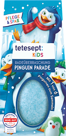 Kinder Badezusatz Badeüberraschung Pinguin Parade, 1 St