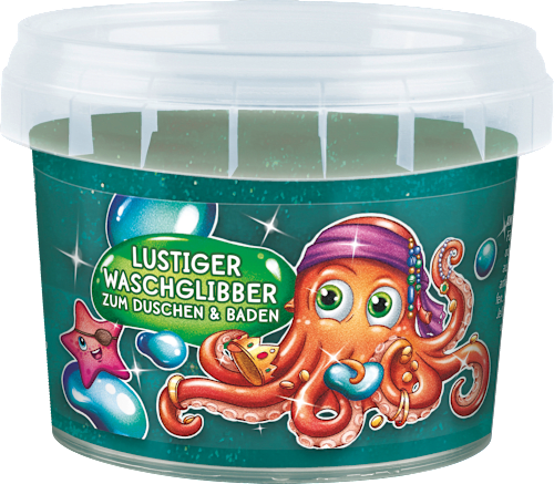 Kinderbadtoevoeging Douche &amp; Badgelei Krakenschatz, 100 g