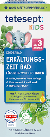 Kinder Badezusatz Erkältungszeit Bad, 125 ml