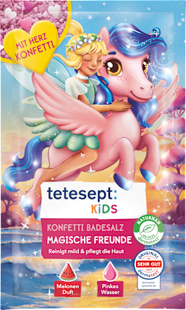 Kinder Badezusatz Konfetti Badesalz Beste Freunde, 45 g