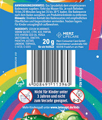 Kinder Badezusatz Sprudelbad Regenbogen, 20 g