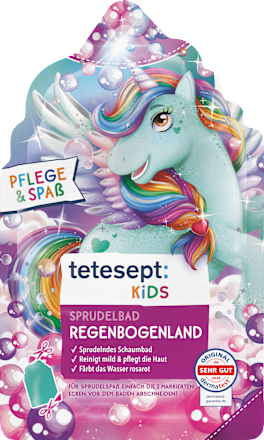 Kinderbadtoevoeging schuimbad Regenboogland, 40 g