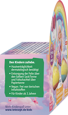Kinder Badezusatz Sprudelbad Regenbogenzauber, 2 St