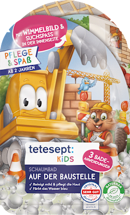 Schaumbad Auf der Baustelle (3x40 ml), 120 ml tetesept: KIDS