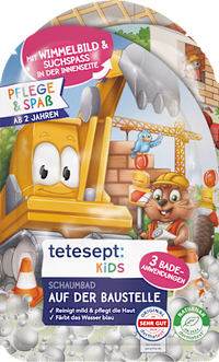 Schaumbad Auf der Baustelle (3x40 ml), 120 ml tetesept: KIDS