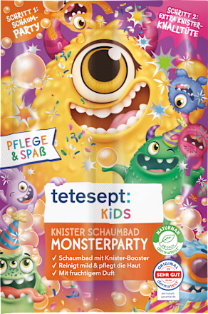 Bubbelbad Badplezier Knisperend Monsterfeestje, 45 g