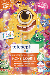 Bubbelbad Badplezier Knisperend Monsterfeestje, 45 g