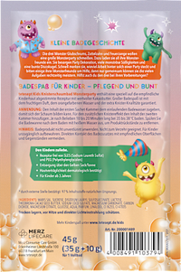 Bubbelbad Badplezier Knisperend Monsterfeestje, 45 g
