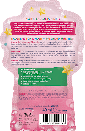 Bubbelbad Elfenmagie, 40 ml