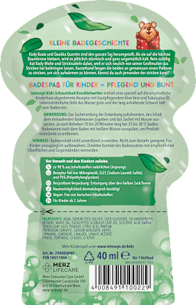 Knuffelig Weer Bubbelbad, 40 ml