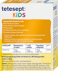 Kids Vitamin D3 Lolly 6 St, 48 g