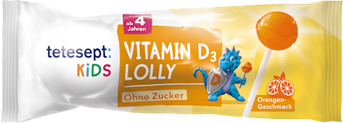 tetesept Kids Vitamin D3 Lolly 6 St, 48 g