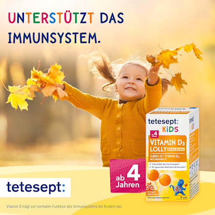 tetesept Kids Vitamin D3 Lolly 6 St, 48 g