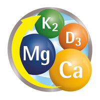 Magnesium Calcium Vitamine K + D Tabletten 40 stuks, 73,2 g