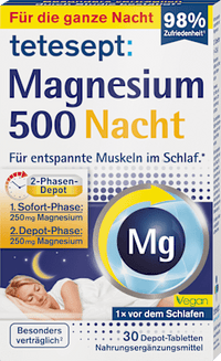 Magnesium Tabletten Nacht 30 St, 42,6 g