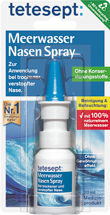 Neusspray met zeewater, 20 ml