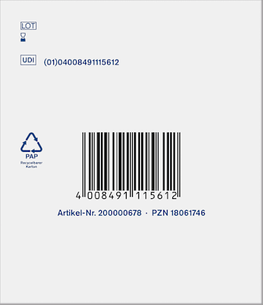 Neusspoelzout met zeewater, 40 stuks