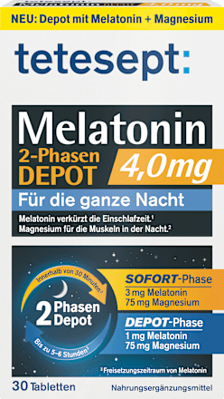 Melatonin 2 Phasen Depot 4mg, 30 St