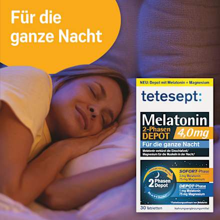 Melatonin 2 Phasen Depot 4mg, 30 St