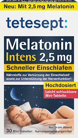 Melatonin Intens Mini Tabletten, 30 St