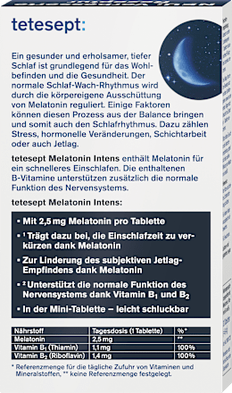 Melatonin Intens Mini Tabletten, 30 St