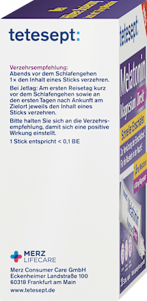 Melatonin + Magnesium Direkt Sticks 20 St, 36 g