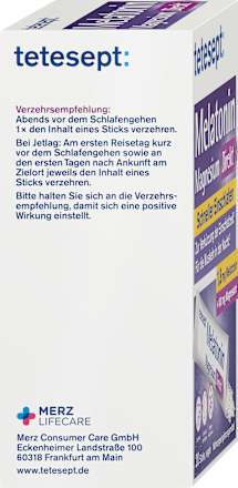 Melatonin + Magnesium Direkt Sticks 20 St, 36 g