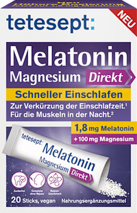 Melatonin + Magnesium Direkt Sticks 20 St, 36 g