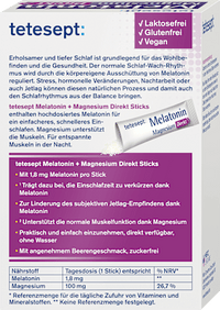 Melatonin + Magnesium Direkt Sticks 20 St, 36 g