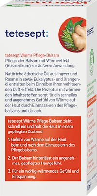 Muskel Wärme Pflegebalsam, 100 ml