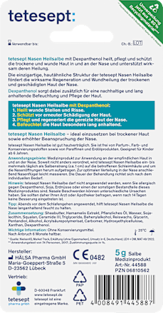 Nasen Heilsalbe, 5 g tetesept