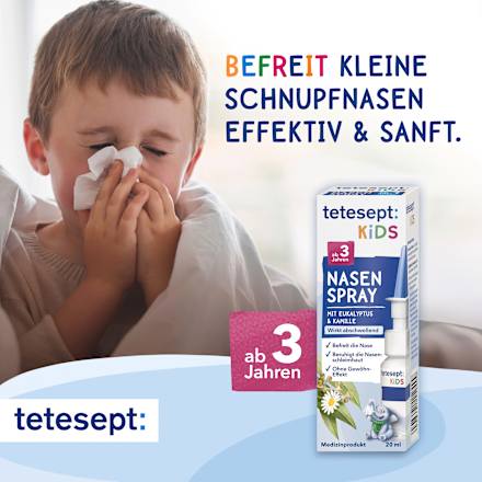 Nasenspray Kids mit Eukalyptusöl & Kamille, 20 ml