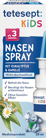 Nasenspray Kids mit Eukalyptusöl & Kamille, 20 ml