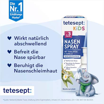 Nasenspray Kids mit Eukalyptusöl & Kamille, 20 ml