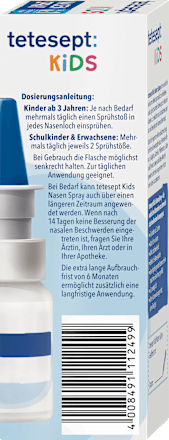 Nasenspray Kids mit Eukalyptusöl & Kamille, 20 ml