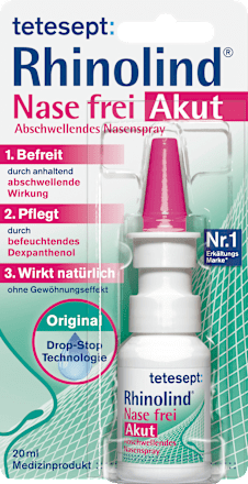Nasenspray Rhinolind Nase frei, 20 ml