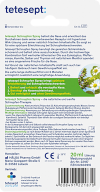 Nasenspray Schnupfen Spray, 20 ml