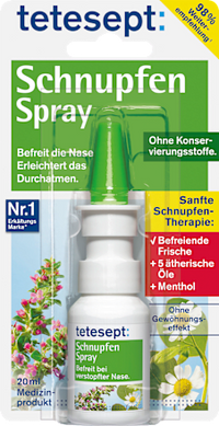 Nasenspray Schnupfen Spray, 20 ml
