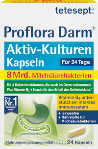 Proflora Darm Aktiv-Kulturen Kapseln 24 St, 12,8 g